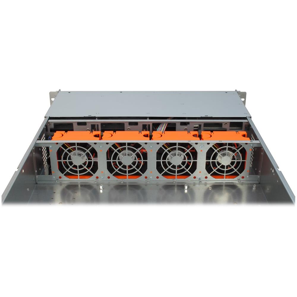 IPC 2U-2408, Portabagagli, Server, Acciaio, ATX, EATX, EEB, Micro-ATX, Mini-ITX, HDD, Rete, Potenza, 4x 80mm - Foto 1